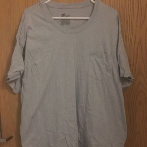 HANES comfort soft mens basic grey 3xl shirt